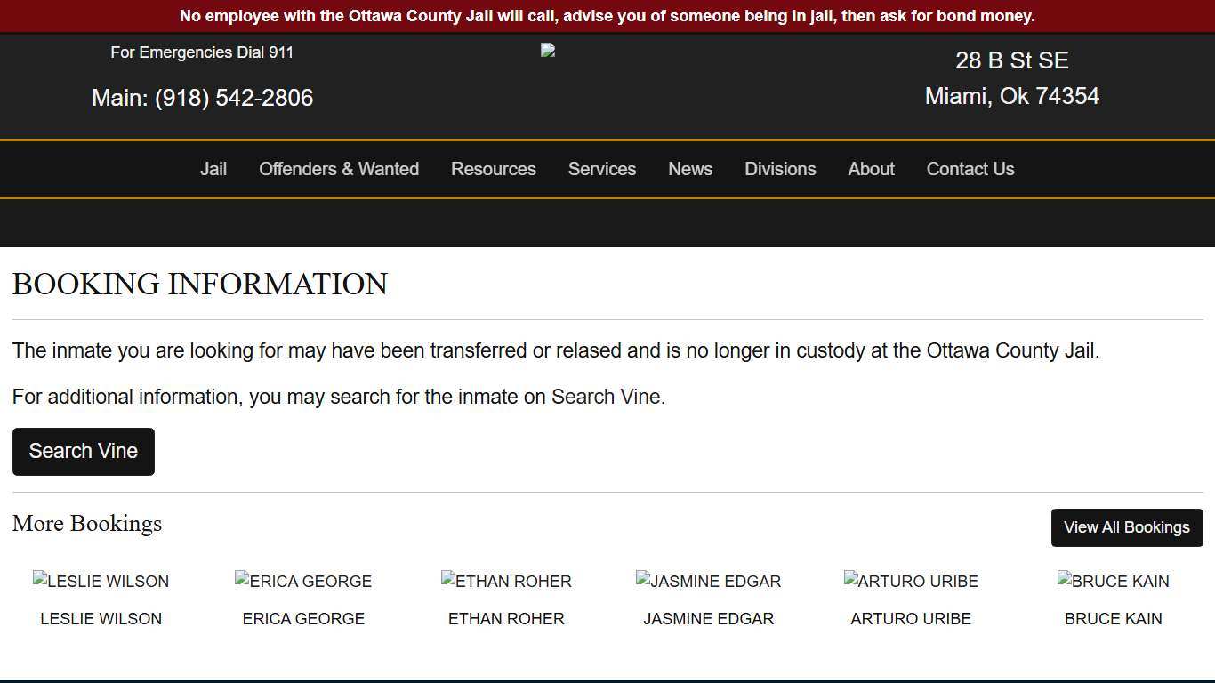 - Ottawa County Sheriff's Office